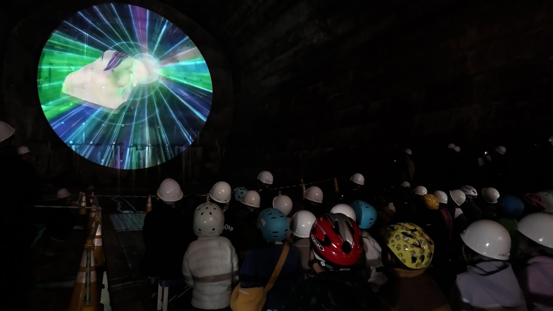  さがみはらリニアフェスタ 「プロジェクションマッピング」